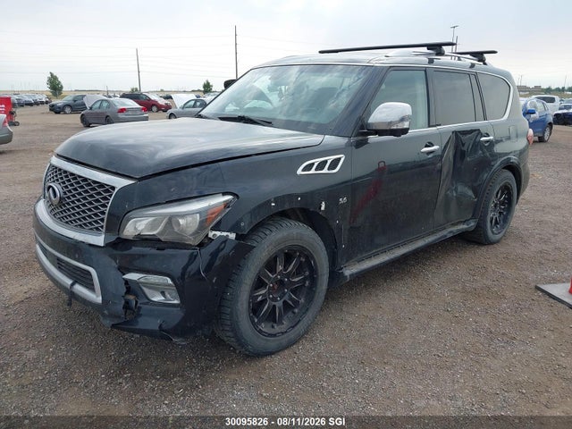 2015 Infiniti Qx80 მანქანა იყიდება აუქციონზე, vin: JN8AZ2NE6F9080441, აუქციონის ნომერი: 30095826