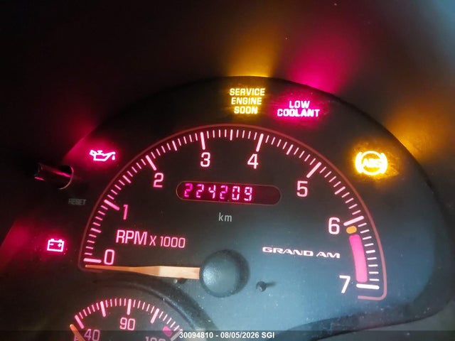 Продаж на аукціоні авто 2001 Pontiac Grand Am Gt1, vin: 1G2NV12E41M554310, номер лоту: 30094810
