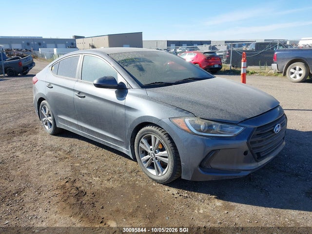 2017 Hyundai Elantra Se/value/limited მანქანა იყიდება აუქციონზე, vin: KMHD84LF4HU101656, აუქციონის ნომერი: 30095844