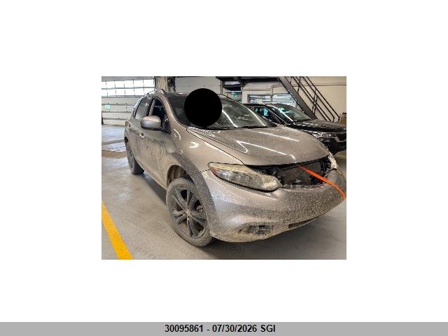 Продажа на аукционе авто 2011 Nissan Murano S/sl/le, vin: JN8AZ1MW9BW176676, номер лота: 30095861