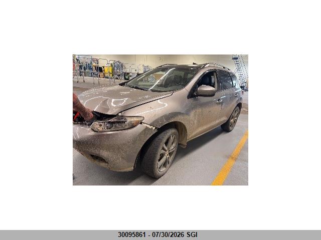 Продажа на аукционе авто 2011 Nissan Murano S/sl/le, vin: JN8AZ1MW9BW176676, номер лота: 30095861