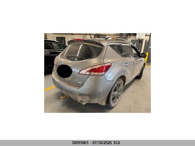 Продажа на аукционе авто 2011 Nissan Murano S/sl/le, vin: JN8AZ1MW9BW176676, номер лота: 30095861