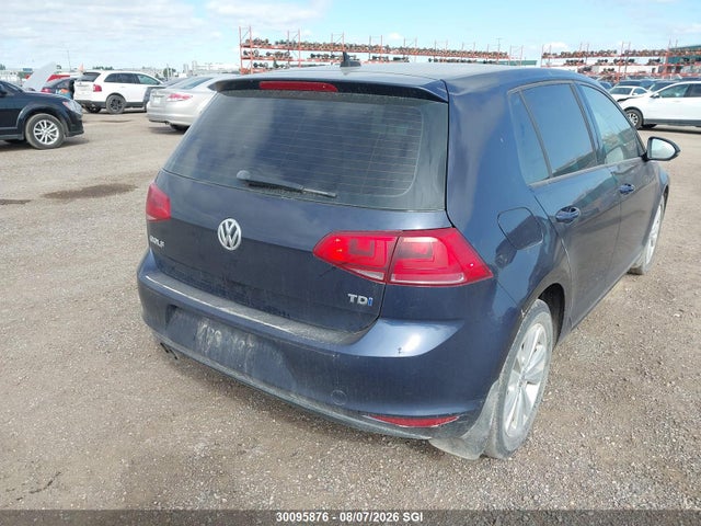 Продажа на аукционе авто 2015 Volkswagen Golf Tdi, vin: 3VW2A7AU0FM046205, номер лота: 30095876
