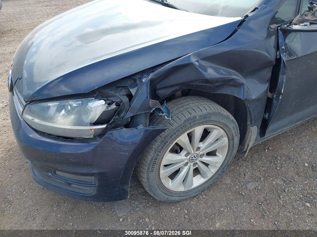 Продажа на аукционе авто 2015 Volkswagen Golf Tdi, vin: 3VW2A7AU0FM046205, номер лота: 30095876