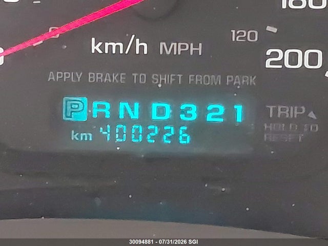 Aukcja sprzedaży 2003 Chevrolet Impala Ls, vin: 2G1WH52K339200761, numer aukcji: 30094881