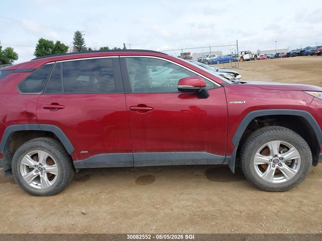 30082552 :رقم المزاد ، 2T3BWRFV0LW096467 vin ، 2020 Toyota Rav4 Hybrid Le مزاد بيع