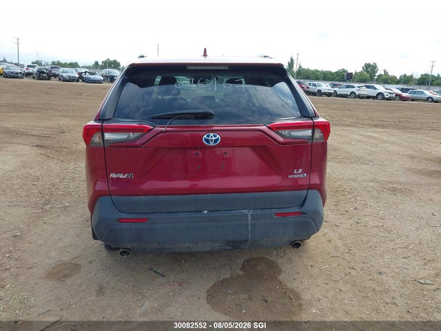 30082552 :رقم المزاد ، 2T3BWRFV0LW096467 vin ، 2020 Toyota Rav4 Hybrid Le مزاد بيع