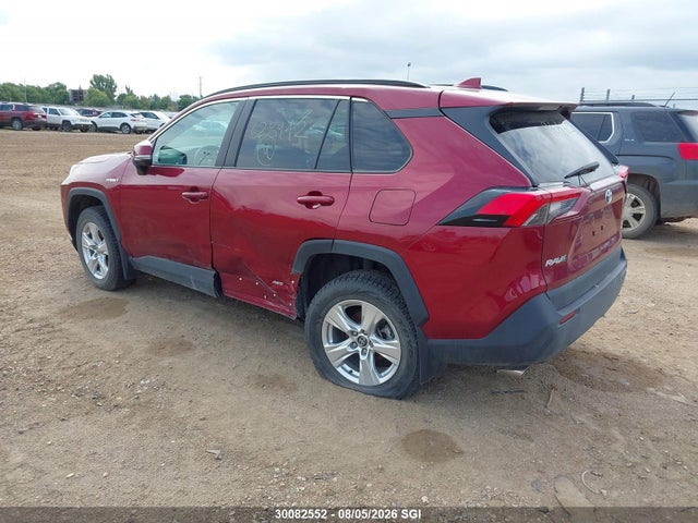 30082552 :رقم المزاد ، 2T3BWRFV0LW096467 vin ، 2020 Toyota Rav4 Hybrid Le مزاد بيع