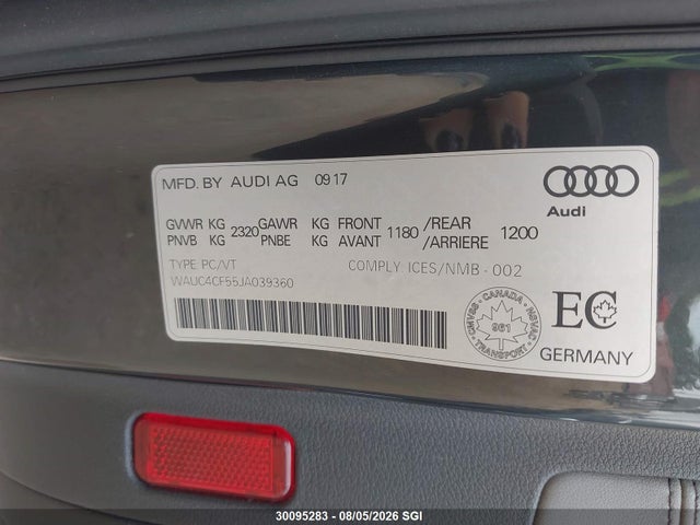 Audi S5 Prestige 2018 WAUC4CF55JA039360 Image 9