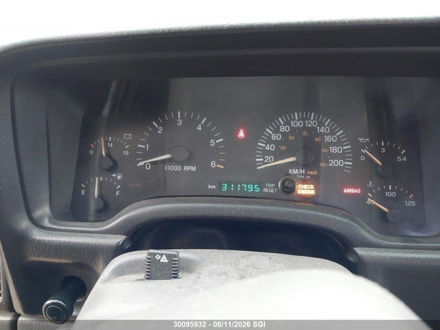 30095932 :رقم المزاد ، 1J4FJ68S1WL229451 vin ، 1998 Jeep Cherokee Sport/classic مزاد بيع