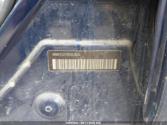 Продаж на аукціоні авто 2008 Kia Spectra Ex/lx/sx, vin: KNAFE121785552016, номер лоту: 30095942