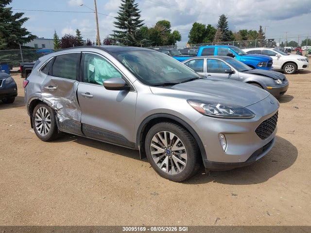 Auction sale of the 2021 Ford Escape Titanium, vin: 1FMCU9DZ5MUA59585, lot number: 30095169