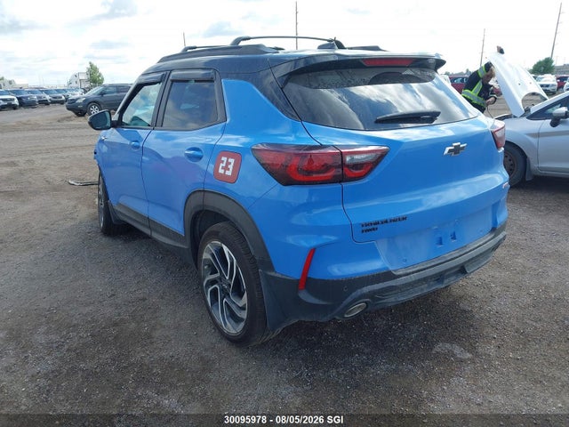 Продажа на аукционе авто 2024 Chevrolet Trailblazer Rs, vin: KL79MUSL3RB190692, номер лота: 30095978