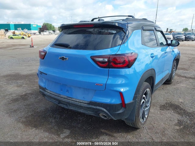 Продажа на аукционе авто 2024 Chevrolet Trailblazer Rs, vin: KL79MUSL3RB190692, номер лота: 30095978