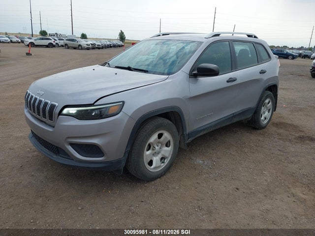 2019 Jeep Cherokee Sport მანქანა იყიდება აუქციონზე, vin: 1C4PJMAB2KD112989, აუქციონის ნომერი: 30095981