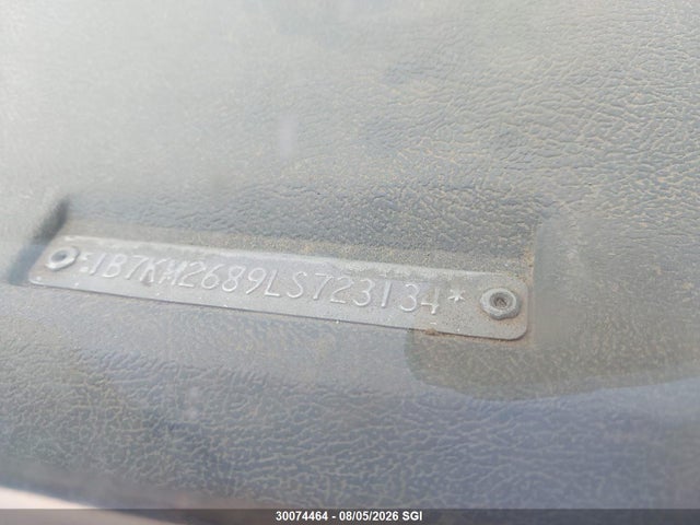 1990 Dodge W-series W200/w250 მანქანა იყიდება აუქციონზე, vin: 1B7KM2689LS723134, აუქციონის ნომერი: 30074464