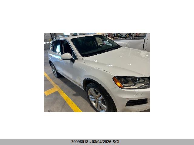 Продажа на аукционе авто 2013 Volkswagen Touareg V6, vin: WVGEF9BP2DD009165, номер лота: 30096018