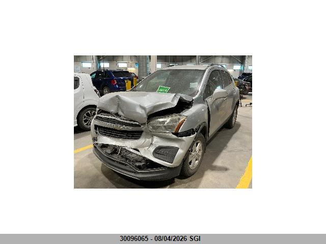 2014 Chevrolet Trax 1lt მანქანა იყიდება აუქციონზე, vin: 3GNCJPSB7EL192147, აუქციონის ნომერი: 30096065