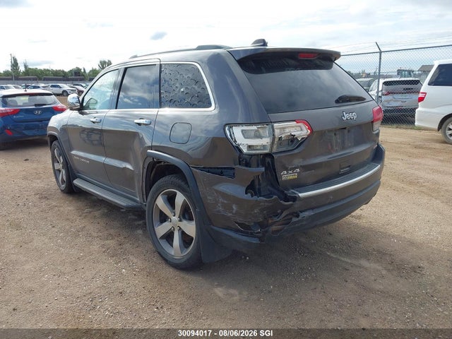2015 Jeep Grand Cherokee Limited მანქანა იყიდება აუქციონზე, vin: 1C4RJFBG6FC687087, აუქციონის ნომერი: 30094017