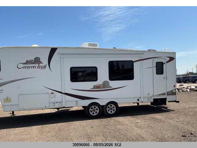 2010 Gulf Stream Canyon Trail მანქანა იყიდება აუქციონზე, vin: 1NL1YFM26A1073701, აუქციონის ნომერი: 30096066