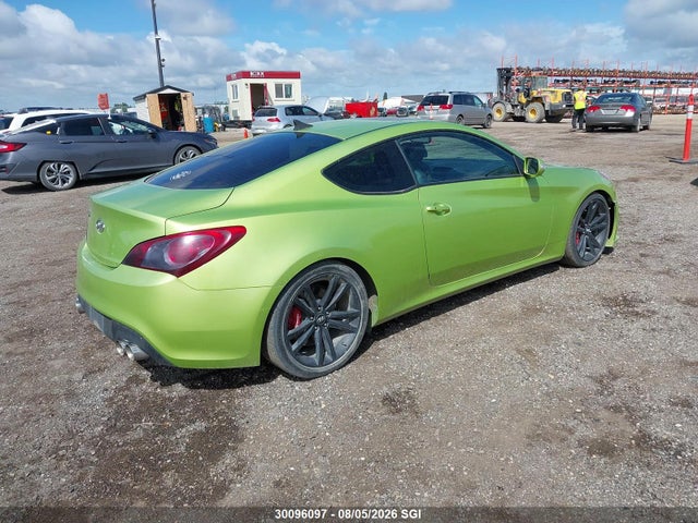 2010 Hyundai Genesis Coupe 3.8l მანქანა იყიდება აუქციონზე, vin: KMHHU6KH2AU038641, აუქციონის ნომერი: 30096097