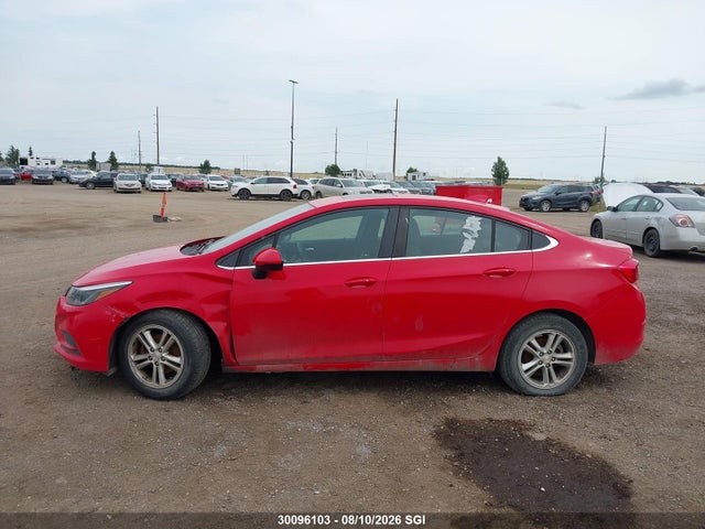 30096103 :رقم المزاد ، 3G1BE5SM7HS540885 vin ، 2017 Chevrolet Cruze Lt مزاد بيع