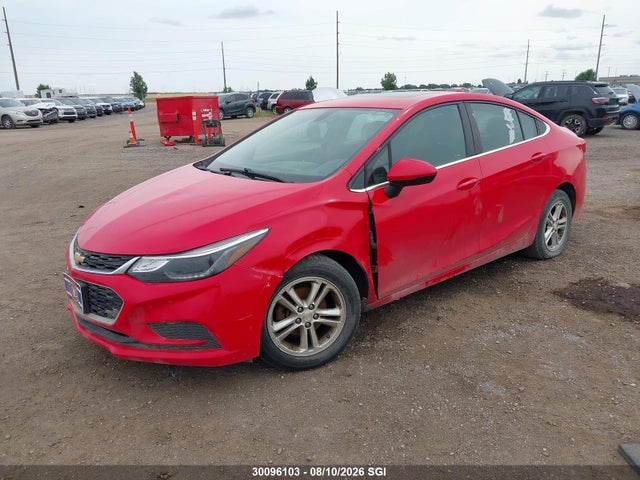 30096103 :رقم المزاد ، 3G1BE5SM7HS540885 vin ، 2017 Chevrolet Cruze Lt مزاد بيع