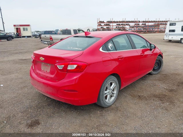 30096103 :رقم المزاد ، 3G1BE5SM7HS540885 vin ، 2017 Chevrolet Cruze Lt مزاد بيع