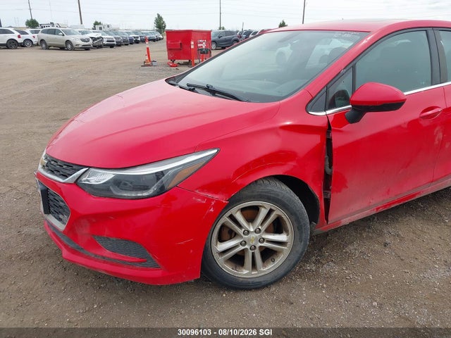 30096103 :رقم المزاد ، 3G1BE5SM7HS540885 vin ، 2017 Chevrolet Cruze Lt مزاد بيع