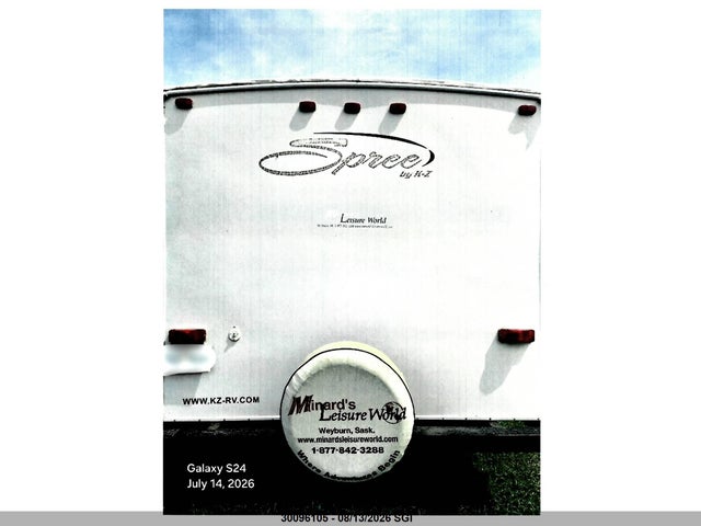 Продажа на аукционе авто 2011 Kz Spree 281bhs Super Lite, vin: 4EZTP282168017600, номер лота: 30096105