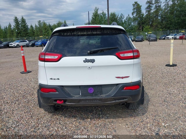 2015 Jeep Cherokee Trailhawk მანქანა იყიდება აუქციონზე, vin: 1C4PJMBS9FW703331, აუქციონის ნომერი: 30095996