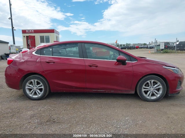 Продажа на аукционе авто 2019 Chevrolet Cruze Lt, vin: 1G1BE5SMXK7139885, номер лота: 30096109