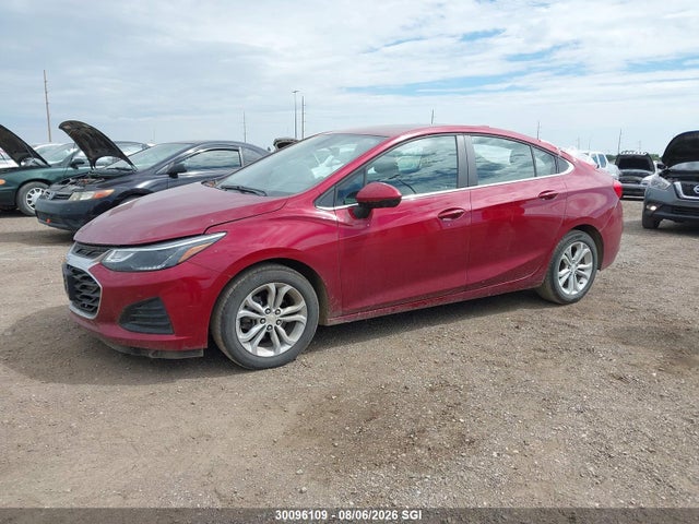 Продажа на аукционе авто 2019 Chevrolet Cruze Lt, vin: 1G1BE5SMXK7139885, номер лота: 30096109