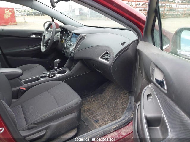 Продажа на аукционе авто 2019 Chevrolet Cruze Lt, vin: 1G1BE5SMXK7139885, номер лота: 30096109