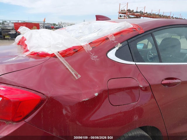 Продажа на аукционе авто 2019 Chevrolet Cruze Lt, vin: 1G1BE5SMXK7139885, номер лота: 30096109