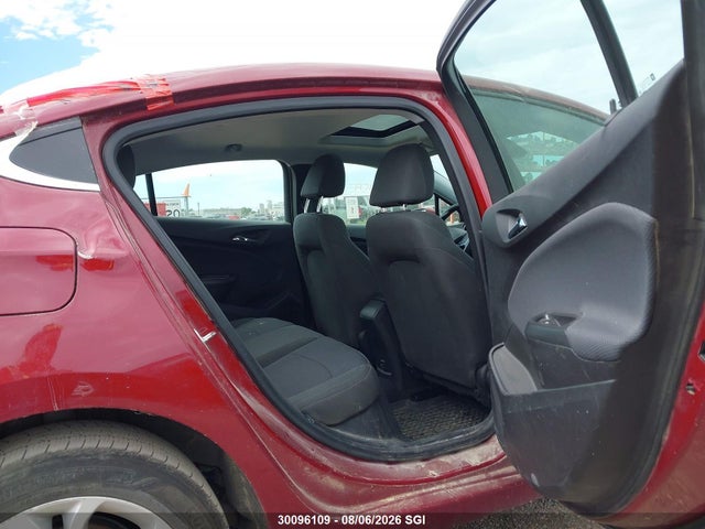 Продажа на аукционе авто 2019 Chevrolet Cruze Lt, vin: 1G1BE5SMXK7139885, номер лота: 30096109
