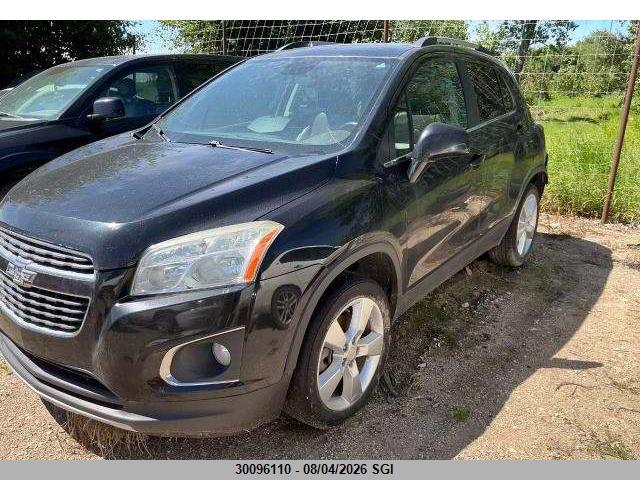Продажа на аукционе авто 2014 Chevrolet Trax Ltz, vin: 3GNCJSSB5EL115036, номер лота: 30096110