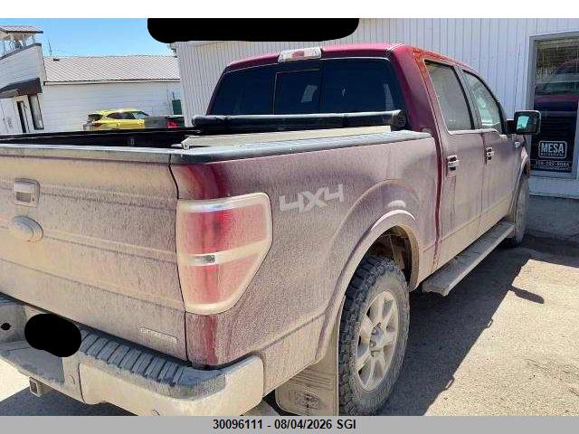 2013 Ford F150 Supercrew მანქანა იყიდება აუქციონზე, vin: 1FTFW1EF1DKE36460, აუქციონის ნომერი: 30096111