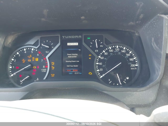 2025 Toyota Tundra Crewmax Sr5 მანქანა იყიდება აუქციონზე, vin: 5TFLA5EC7SX045960, აუქციონის ნომერი: 30096112