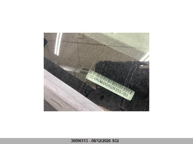 Продаж на аукціоні авто 2016 Dodge Grand Caravan Crew, vin: 2C4RDGDG8GR355705, номер лоту: 30096113