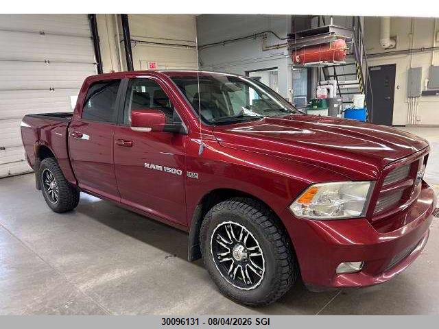 Продажа на аукционе авто 2012 Dodge Ram 1500 Sport, vin: 1C6RD7MTXCS133616, номер лота: 30096131