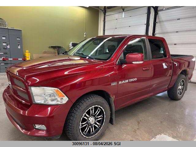 Продаж на аукціоні авто 2012 Dodge Ram 1500 Sport, vin: 1C6RD7MTXCS133616, номер лоту: 30096131