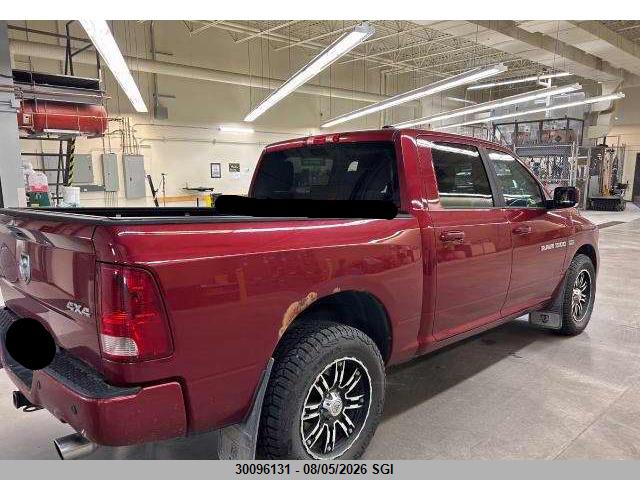 Продаж на аукціоні авто 2012 Dodge Ram 1500 Sport, vin: 1C6RD7MTXCS133616, номер лоту: 30096131
