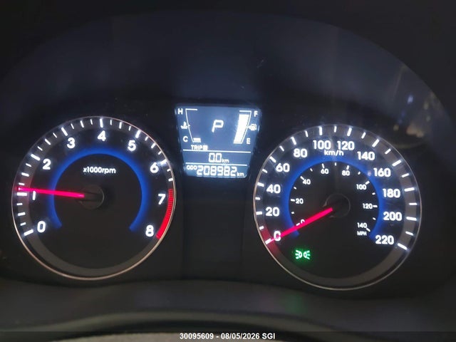 2013 Hyundai Accent Gls/gs მანქანა იყიდება აუქციონზე, vin: KMHCT5AE9DU132809, აუქციონის ნომერი: 30095609