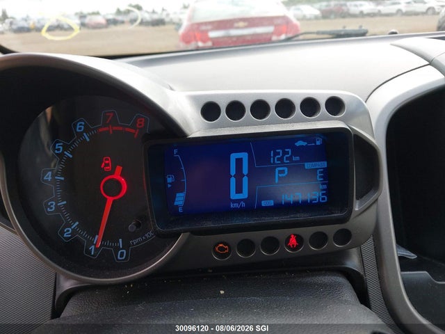 2014 Chevrolet Sonic Lt მანქანა იყიდება აუქციონზე, vin: 1G1JC6EH9E4241707, აუქციონის ნომერი: 30096120