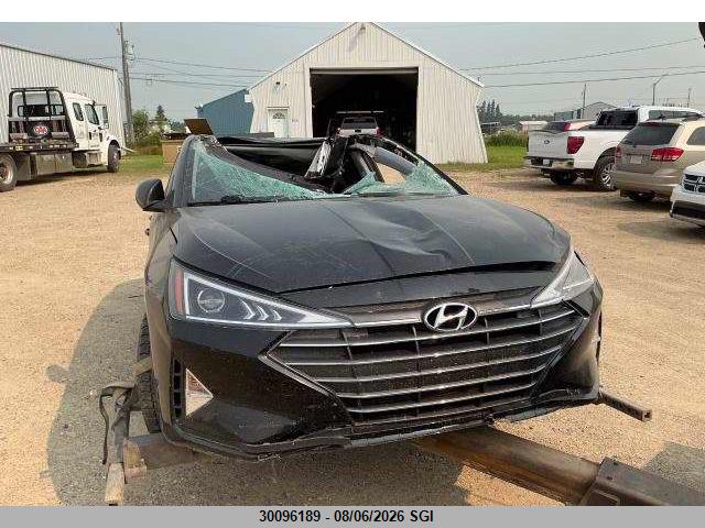 Auction sale of the 2019 Hyundai Elantra Sel/value/limited, vin: KMHD84LFXKU842661, lot number: 30096189