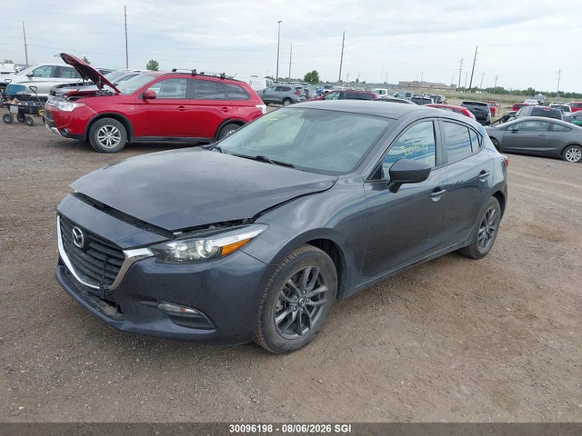 2017 Mazda 3 Sport მანქანა იყიდება აუქციონზე, vin: 3MZBN1K77HM124279, აუქციონის ნომერი: 30096198