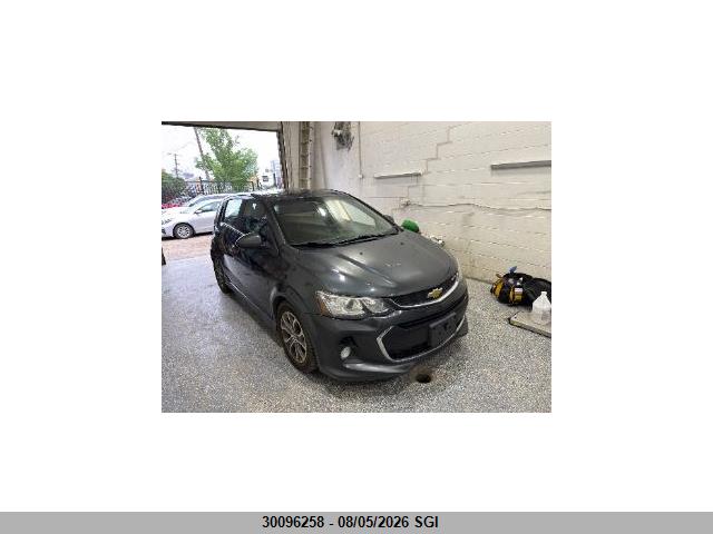 Aukcja sprzedaży 2017 Chevrolet Sonic Lt, vin: 1G1JD6SB6H4134180, numer aukcji: 30096258