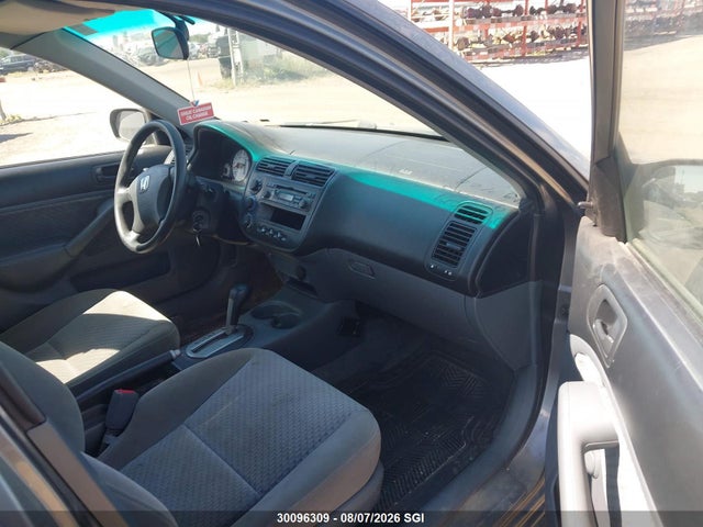 2004 Honda Civic Dx Vp მანქანა იყიდება აუქციონზე, vin: 2HGES16304H939045, აუქციონის ნომერი: 30096309