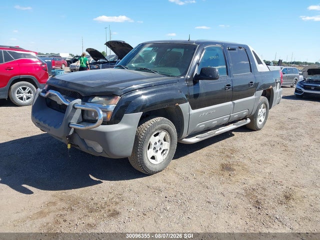 Продаж на аукціоні авто 2002 Chevrolet Avalanche K1500, vin: 3GNEK13T32G161475, номер лоту: 30096355